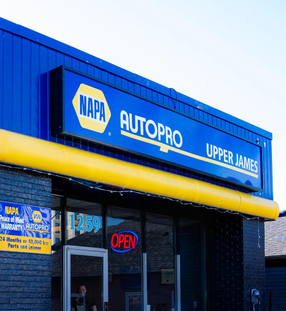 NAPA AutoPro Upper James storefront in Hamilton